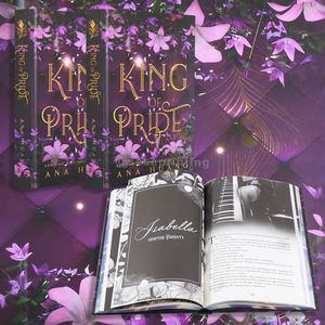 Libros de Tapa Dura con Lámina Dorada Brillante, Encuadernación Perfecta, Impresión Offset, Cartón - Impresión de Libros Personalizados, Ediciones Especiales de Novelas - Product Image 4