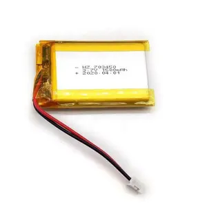 Fabbrica 703450 batteria al litio 3.7v 1500mah batteria lipo CE ROHS MSDS