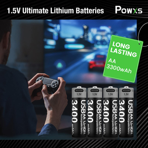 Batterie Cilindriche Ricaricabili USB agli Ioni di Litio <span class=keywords><strong>AA</strong></span> 1.5V Portatili del Produttore <span class=keywords><strong>A</strong></span> - Vendita all'Ingrosso - Product Image 5