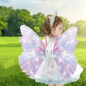Giocattoli per bambini 2025 giochi di ali di fata elettrica da te si accendono per le ragazze <span class=keywords><strong>che</strong></span> si muovono farfalla <span class=keywords><strong>che</strong></span> vola ali giocattolo con musica <span class=keywords><strong>che</strong></span> si veste regalo - Product Image 1