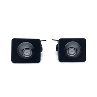 Autodragons HD Projecteurs LED personnalisés avec logo pour rétroviseurs latéraux, éclairage de courtoisie RS ST S R pour S-Max MK3 MK3.5