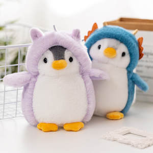 Peluches Suaves, Lindos Peluches Mini de Pingüinos Transformables, Muñeco de Peluche de Pingüino Kawaii - Product Image 2