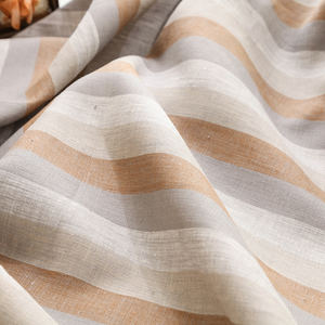 Design Oem en stock lot personnalisé teint en fil poids moyen 100 tissu <span class=keywords><strong>de</strong></span> <span class=keywords><strong>jute</strong></span> <span class=keywords><strong>de</strong></span> lin <span class=keywords><strong>de</strong></span> chanvre biologique tissu <span class=keywords><strong>de</strong></span> jersey flammé <span class=keywords><strong>au</strong></span> <span class=keywords><strong>mètre</strong></span> - Product Image 3