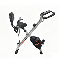 Nouveau Vélo d'Appartement à Cadre en Acier Renforcé avec Pédales Grandes pour Exercice Cardio et Fitness à Domicile