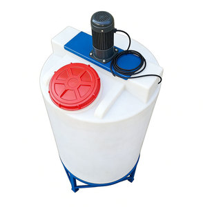 供应100L 200L 300L 500L 800L塑料化学设备搅拌罐（带搅拌器） - Product Image 6