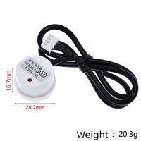 Capteur circulaire d'eau sans contact XKC-Y25-V 5-24v pour instrument de mesure de niveau microfluidique Microbit Raspberry Pi