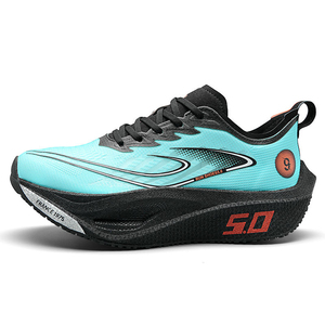 Zapatillas deportivas de malla transpirable para hombre, zapatos deportivos con amortiguación que absorbe los golpes, antideslizantes para correr, caminar, actividades de entrenamiento - Product Image 6