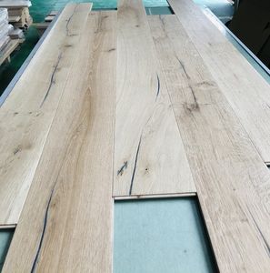 <span class=keywords><strong>Parquet</strong></span> en bois d'ingénierie multicouche lisse en chêne moderne, à chevrons blancs vintage de 9 pouces, brossé à la filière, pour <span class=keywords><strong>salon</strong></span> - Product Image 3