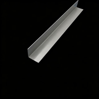 Profil d'angle en PVC en forme de L, extrusion directe d'usine, profil en L en plastique personnalisé