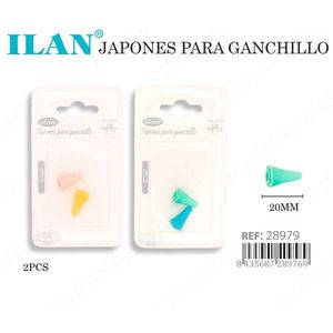 Copri Uncinetto Giapponese Ilan 20mm 2 Pezzi Antiscivolo - Product Image 3