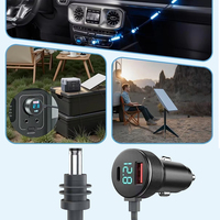 Câble d'alimentation CC étanche 12V-24V pour chargeur de voiture Starlink Mini vers allume-cigare pour antenne Starlink Mini 2m 3m 5m