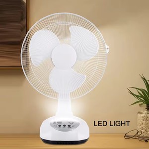 Xách tay 12-inch AC <span class=keywords><strong>DC</strong></span> nhựa có thể sạc lại Bàn <span class=keywords><strong>fan</strong></span> hâm mộ 012t hai cài đặt năng lượng mặt trời Pin sạc nhà ngoài trời RV nhà để xe khách sạn sử dụng - Product Image 5