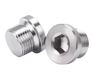 Chine attaches DIN908 Duplex en acier inoxydable 2507 bouchon hexagonal creux bouchon de tuyau d'huile bouchon à vis à six pans creux - Product Image 6