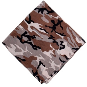 Bandana Mimetica OEM DYland per Uomo, 100% <span class=keywords><strong>Cotone</strong></span>, Quadrata 22x22 Pollici, Stile Europeo e Americano Personalizzato, Multifunzionale - Product Image 5