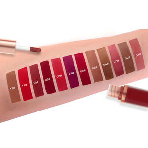 Rouge à lèvres liquide mat longue durée personnalisé OEM, haute pigmentation, brillant à lèvres velours longue durée, marque privée, maquillage en gros, usine - Product Image 2