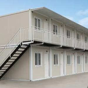 Casa Contenedor Modular Prefabricada Transpirable, Espacio de Hotel Estilo Villa de 2 <span class=keywords><strong>Pisos</strong></span> con Aplicación <span class=keywords><strong>Rural</strong></span> - Product Image 2