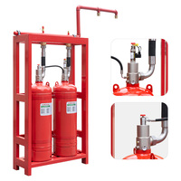 Système d'extinction d'incendie FM200 conforme à la norme NFPA pour armoire en acier inoxydable de stockage d'énergie par batterie avec certificat CCC PRI-SAFETY