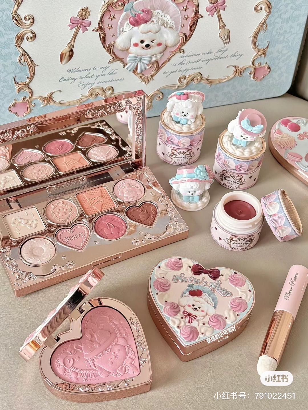 【LOTSYOU】韓国人気★Fall in flower heart Make up Side Clip Yeah!🎀 | Finally Chinese Well Known Brand Flower Knows