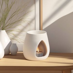 Décoration d'intérieur, diffuseur de cire, aromathérapie, porte-bougie, brûleur d'huiles essentielles en céramique - Product Image 2