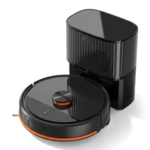 หุ่นยนต์ทำความสะอาดพื้น เครื่องดูดฝุ่นแบบกวาดพื้น ระบบนำทางอัจฉริยะ แบบเปียกและแห้ง สำหรับบ้าน - Product Image 1