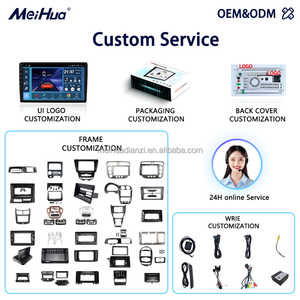 Meihua Android Car GPS navigation Stereo Di động Bảng điều khiển đài phát thanh với màn hình cảm ứng DSP khuếch đại cho faw Rover mg GT2014-2016 - Product Image 6