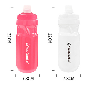 650ML Cycling Water Bottle Squeeze Sports Bottle with Holder Leakproof BPA-Free Bike <b>Drink</b> Bottle for Cyclists Outdoor Use - Product Image 2