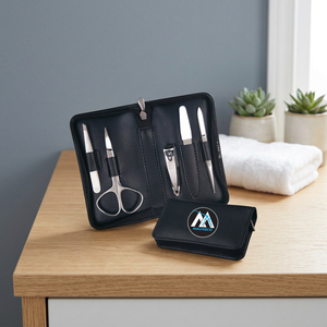 NEW MAQNSCO Luxurious Black Stainless Steel Manicure <b>Pedicure</b> Set Durable <b>Tools</b> High-Temperature Sterilization Custom Logo - Product Image 3