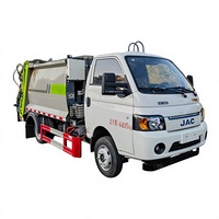 Camion compacteur à ordures 100% électrique Jianghuai New Energy Blue-Plate avec garantie fabricant de plus de 5 ans