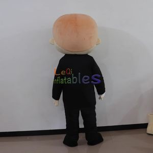 ชุดมาสค็อตสำหรับงานเลี้ยงการแสดงตุ๊กตาคนนำโชคเด็กผู้หญิงนำโชคแบบสั่งทำได้จากโรงงาน - Product Image 3