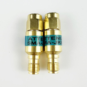 2W DC-6GHz SMA Nam để SMA nữ đồng trục RF suy hao, 1/2/3/5/6/10/15/30dB suy hao, SMA cố định kết nối mạ vàng - Product Image 3