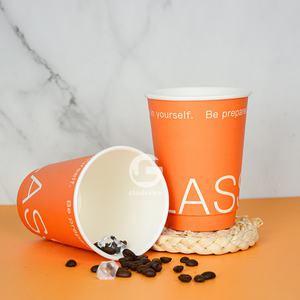 Vaso de Papel Personalizado con Logotipo de Apariencia Atractiva, Vaso de Café Aislante con Diseño Hueco - Product Image 5