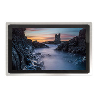 Panneau de point de vente LCD à écran tactile de 21.5 pouces Epos moniteur à écran tactile rétroéclairage LED pour l'utilisation de distributeur automatique de signalisation extérieure