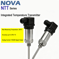 Transmisor de Temperatura Integrado NOVA, Sensor de Resistencia Térmica PT100