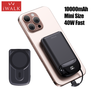 Banque d'alimentation sans fil magnétique mini 10000mAh, chargeur portable rapide 40W, banques d'alimentation en vrac, produits intelligents 2026 - Product Image 1