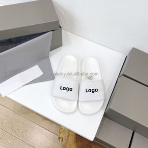 Sandalias de Diseñador al por Mayor, Sandalias de <span class=keywords><strong>Playa</strong></span> de Lujo para Verano, Pantuflas Planas de Moda de Alta Calidad para Hombre - Product Image 4