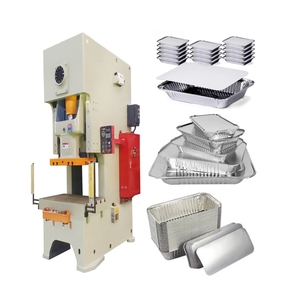 63T Press Complete Aluminium <b>Foil</b> <b>Container</b> Making Line JH21-25T Power Press Tools Pressed Power Foundation - Product Image 1