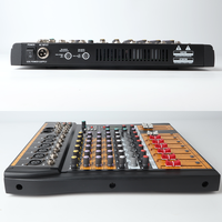 Console de mixage audio de studio 6 canaux CT6, mixeur de musique BT5.0 USB jaune, table de mixage sonore