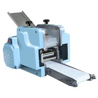 Machine automatique motorisée de table pour la fabrication de pâtons et enveloppes de produits à base de céréales (Papad, Momo, Empanada, Samosa, Gyoza, Wonton, Dumpling) pour usage domestique