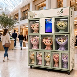 Máquina Expendedora Inteligente de Ramos de Flores con Pantalla Táctil para Venta al por Menor de Autoservicio en Estaciones de <span class=keywords><strong>Metro</strong></span> y Centros Comerciales - Product Image 2