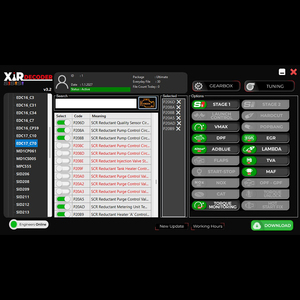 XirDecoder DTC Chip Tuning, Software con Todas las Soluciones, Compatible con la Versión del Software, Soporte para Ajustes de Etapa 1-2 - Product Image 1