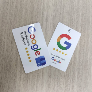 Tarjeta de visita NFC de 13,56 Mhz con enlaces de revisión de Google Compartir en redes sociales sin contacto - Product Image 6
