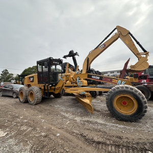 Chúng tôi nhập khẩu thiết bị Sâu Bướm ban đầu earthmoving máy móc mèo 160h động cơ học sinh lớp lưỡi 168*27 inch sử dụng học sinh lớp - Product Image 4