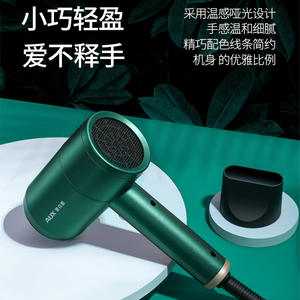 เครื่องเป่าผม AUX ขนาดเล็กแบบพกพา อิออนิก พับเก็บได้ พร้อมมอเตอร์ DC สำหรับใช้ในบ้าน ร้านเสริมสวย นักเรียน โรงแรม - Product Image 4