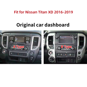 Krando 13 ''Tesla Màn hình điều hướng xe hơi cho Nissan Titan XD 2016 2019 Android stereo với máy nghe nhạc đa phương tiện Carplay không dây - Product Image 2