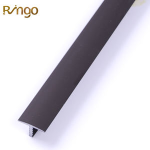 Bande de transition de sol en <span class=keywords><strong>T</strong></span> personnalisée Ringo décoration en céramique seuils de porte en aluminium à fente en <span class=keywords><strong>T</strong></span> garniture de bord en métal - Product Image 5