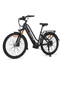Vélo électrique à moteur, longue autonomie, pour les trajets urbains, expédié depuis un entrepôt en Angleterre. - Product Image 3