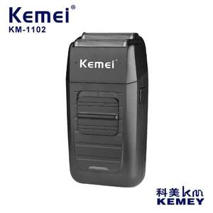 เครื่องโกนหนวดไฟฟ้า Kemei รุ่น KM-1102 แบบชาร์จได้ ใบมีดเดี่ยว สำหรับผู้ชาย ใช้ในบ้าน - Product Image 3