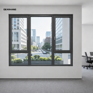 Ventana Abatible de Aluminio con Triple Acristalamiento y Rotura de Puente Térmico, Vidrio Templado con Relleno de Argón, Súper Aislamiento, Ventana Abatible Moderna - Product Image 2