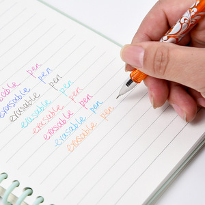 Lösch bares 8-Farben-Gelstift-Set mit Nachfüllung 0,5mm Nadelspitze Kunststoff Büro-und Schul gebrauch - Product Image 4