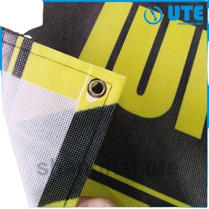 Banderines de malla de PVC con LOGO personalizados resistentes al viento reutilizados para campañas publicitarias a gran escala - Product Image 3